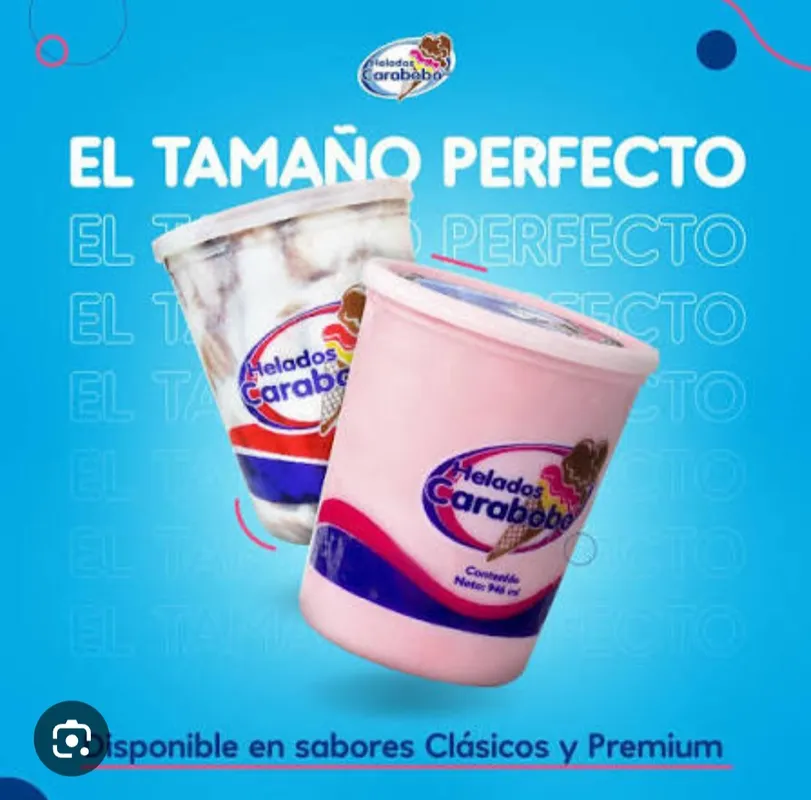 Helado mediano 1LT