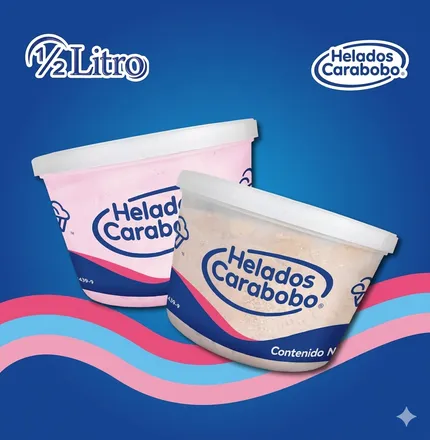 Helado pequeño ½LT